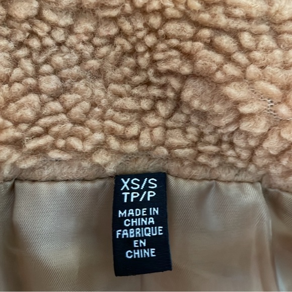 Brunette The Label | Teddy Bear Zipper Jacket - size XS/S - Picture 4 of 4